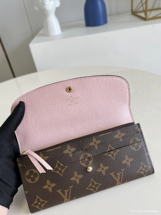 Official oldcobbler wallet EMILIE LOUIS VUITTON 0825